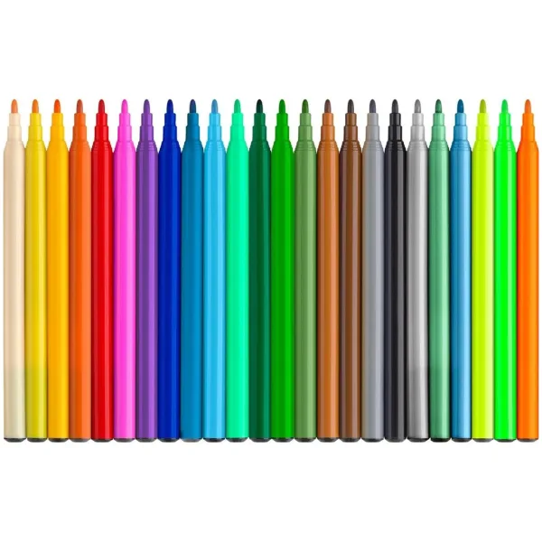 Faber-Castell: Dinosaurier-Filzstift-Set, 18+6 Stück Packung Bild 2