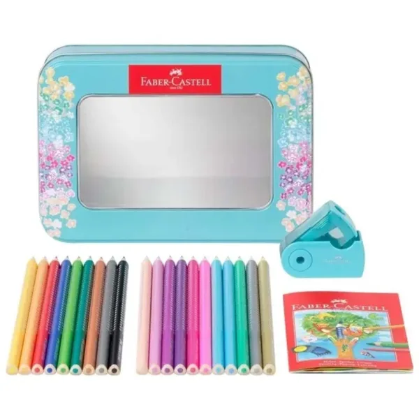 Faber-Castell: Sparkle Farbstift-Set – 20-teilig in Metalldose Bild 2