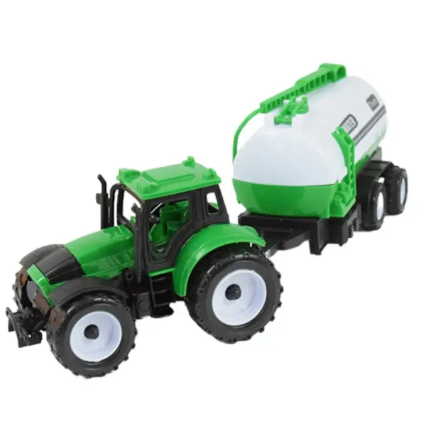 Farmer Truck: Dreiteiliges Bauernhof-Traktor-Set mit Anhänger 28cm Bild 2