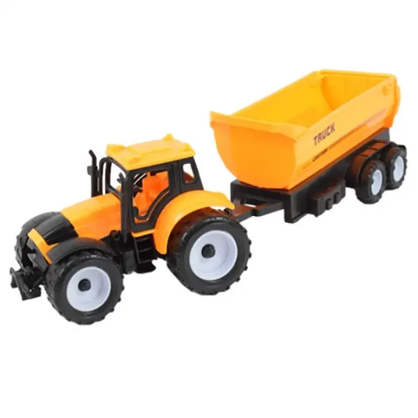 Farmer Truck: Dreiteiliges Bauernhof-Traktor-Set mit Anhänger 28cm Bild 3