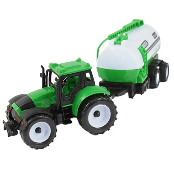 Farmer Truck: Dreiteiliges Bauernhof-Traktor-Set mit Anhänger 28cm Bild 4
