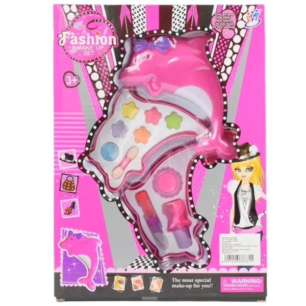 Fashion Make Up: Delfinförmiges zweistöckiges Schminkpaletten-Set Bild 5