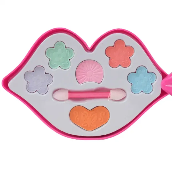 Fashion Make Up: Dreistufige Schminkpalette in Lippenform Bild 4