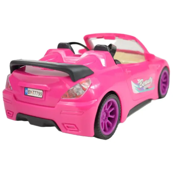 Fashion Sport Car: Rosa Sportwagen-Set mit Licht und Sound, mit Hubschrauber Bild 7
