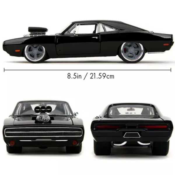 Fast & Furious: 1970 Dodge Charger Metall‑Modellauto 1:24 - Jada Toys Bild 4