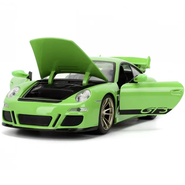 Fast & Furious: 2007 Porsche 911 GT3 Modellauto aus Metall, Maßstab 1:24 - Jada Toys Bild 3