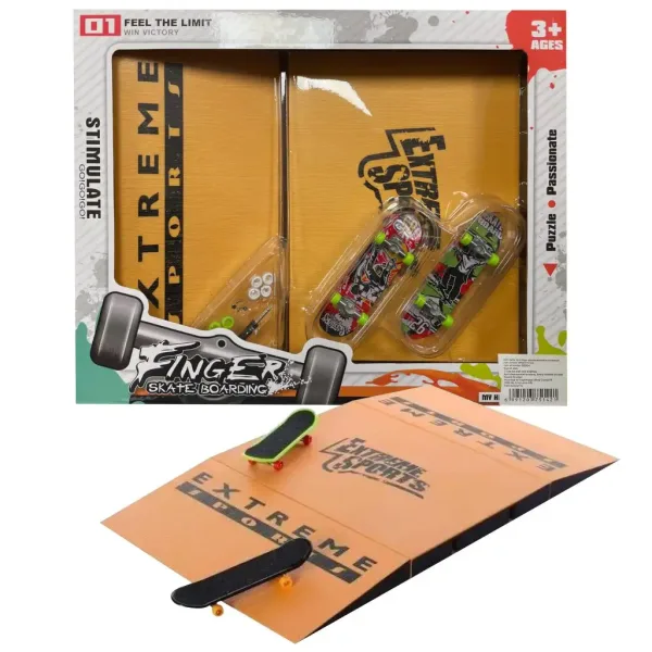 Feel the Limit Fingerskateboard-Set mit Limit Extreme Bahnelement Bild 2