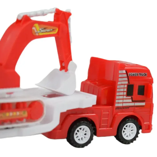 Fire Engine: Feuerwehr-LKW mit Fahrzeugen 40cm Bild 5
