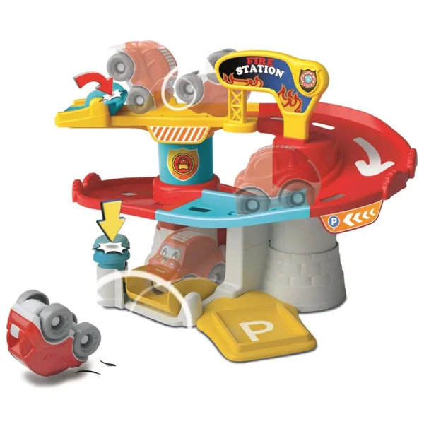 Feuerwehr-Spielset mit kippendem Auto – Clementoni Bild 2