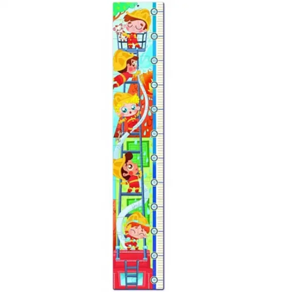 Feuerwehr Wandmaßstab 30-teiliges Puzzle - Clementoni Bild 2