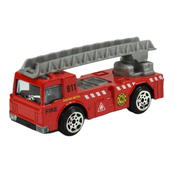 Feuerwehrwagen: Feuerwehrfahrzeug-Spielset mit Zubehör Bild 4
