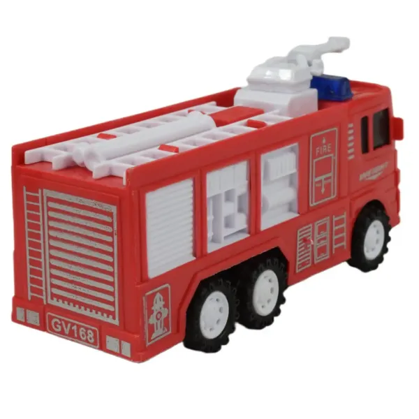 Feuerwehrwagen: Schwungrad-Feuerwehrwagen in verschiedenen Ausführungen 13cm Bild 3
