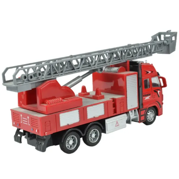 Feuerwehrwagen: Schwungrad-Feuerwehrwagen in verschiedenen Ausführungen 19cm Bild 6