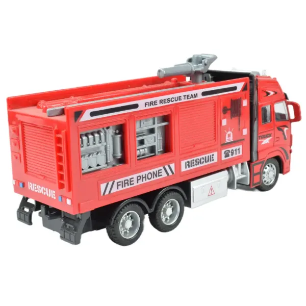 Feuerwehrwagen: Schwungrad-Feuerwehrwagen in verschiedenen Ausführungen 19cm Bild 3