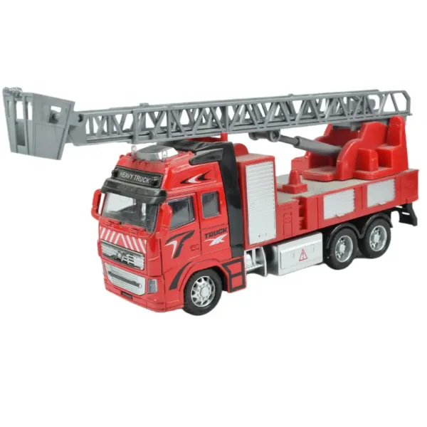 Feuerwehrwagen: Schwungrad-Feuerwehrwagen in verschiedenen Ausführungen 19cm Bild 4