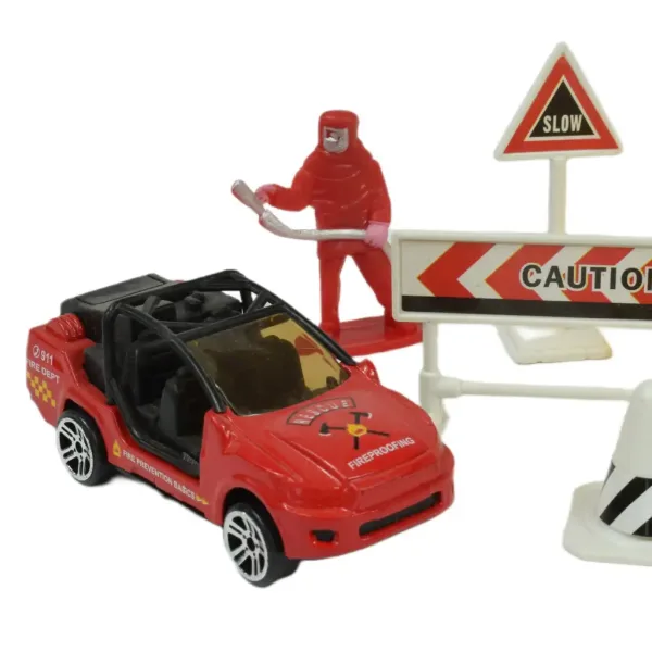 Fire Crew: Feuerwehr-Spielset mit Fahrzeugen und Zubehör in verschiedenen Varianten 1 Stück Bild 13