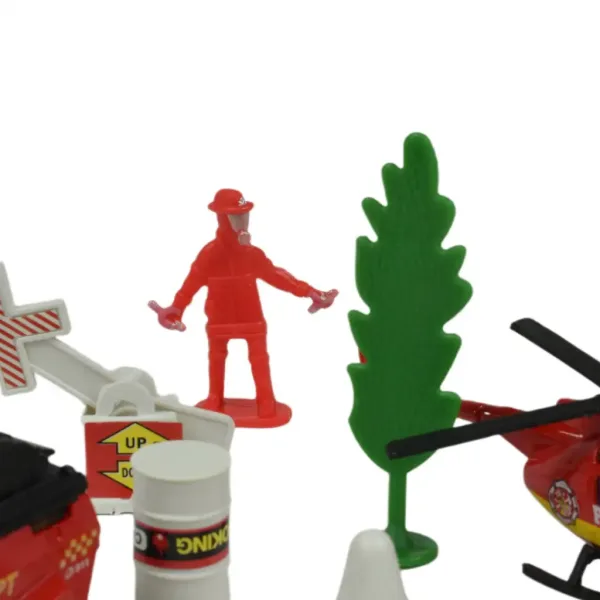 Fire Crew: Feuerwehr-Spielset mit Fahrzeugen und Zubehör in verschiedenen Varianten 1 Stück Bild 3