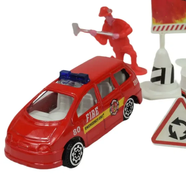 Fire Crew: Feuerwehr-Spielset mit Fahrzeugen und Zubehör in verschiedenen Varianten 1 Stück Bild 6