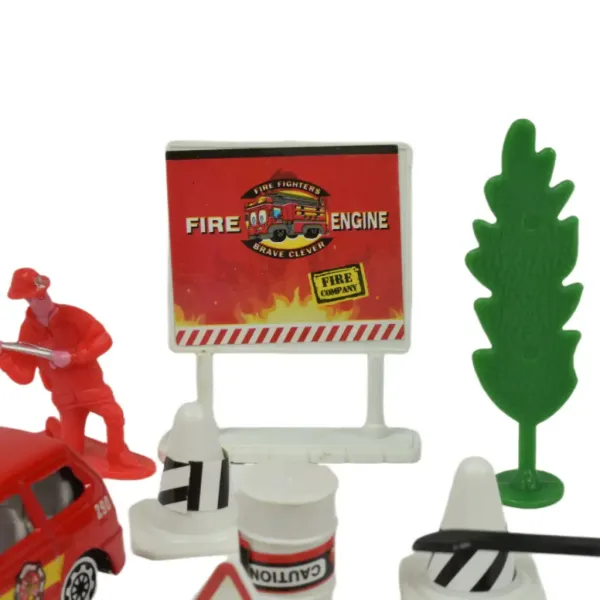 Fire Crew: Feuerwehr-Spielset mit Fahrzeugen und Zubehör in verschiedenen Varianten 1 Stück Bild 8