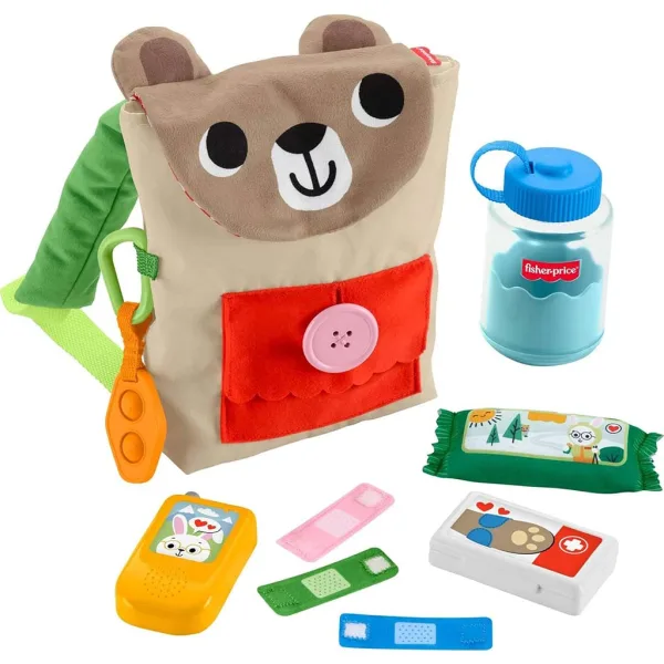 Fisher-Price: Bären-Rucksack - Mattel Bild 2
