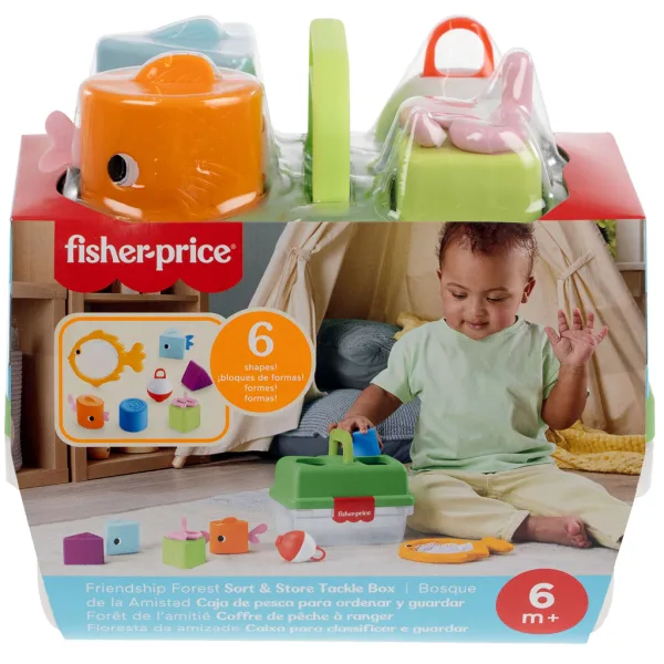 Fisher-Price: Formen-Sortier-Köderbox - Mattel Bild 1