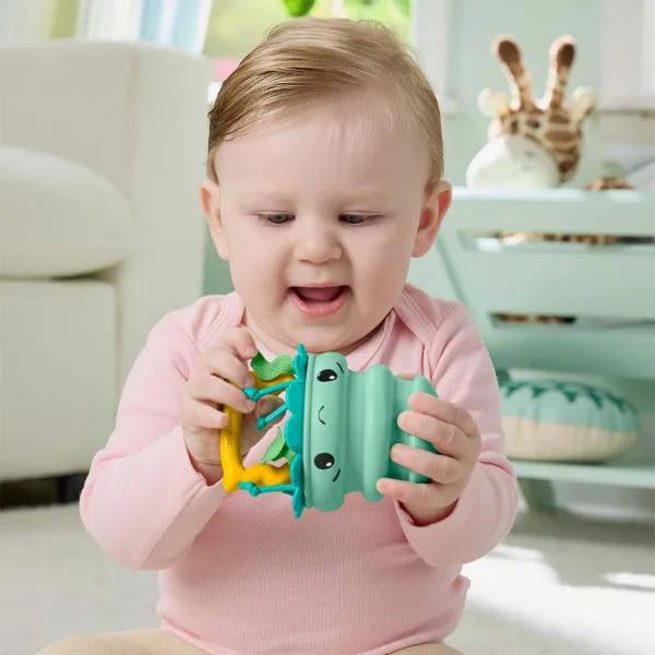Fisher-Price: Meeresfreund-Beißring – Qualle – Mattel Bild 3