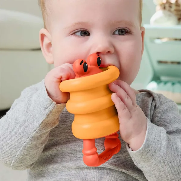 Fisher-Price: Meeresfreund-Beißring - Krabbe - Mattel Bild 3
