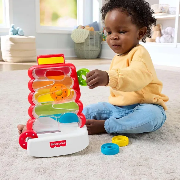 Fisher-Price: Stapelring-Turm Spielset - Mattel Bild 2