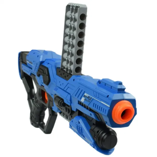 Frantic Launcher: Manuelle Schaumstoffpistole mit Zielscheibe und Munition 49cm Bild 5