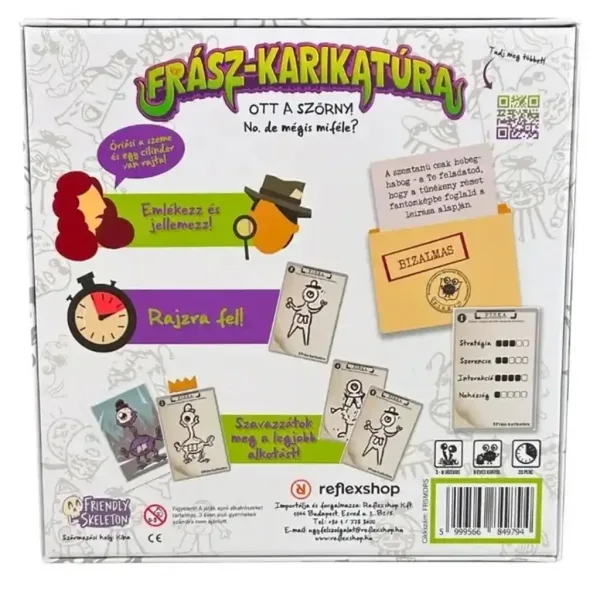 Frászkarikatur Gesellschaftsspiel Bild 2