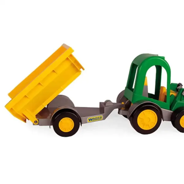 Frontlader-Traktor mit Anhänger 38cm - Wader Bild 3