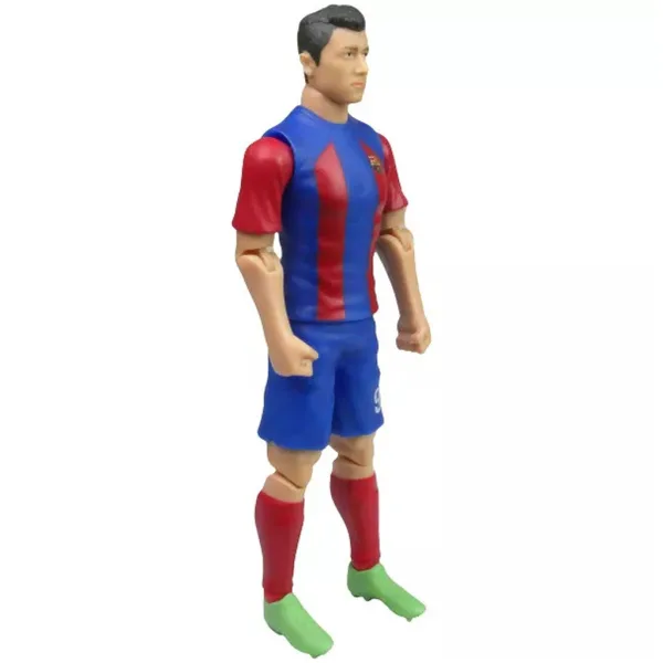 Fußball-Actionfigur, 20 cm – FC Barcelona, im Lewandowski-Trikot mit der Nummer 9 Bild 2