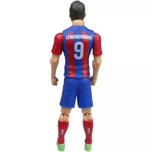 Fußball-Actionfigur, 20 cm – FC Barcelona, im Lewandowski-Trikot mit der Nummer 9 Bild 3