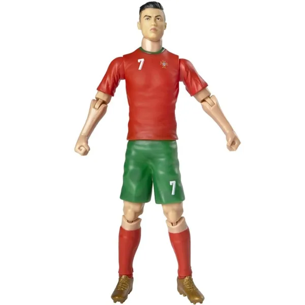 Fußball-Actionfigur, 20 cm – Portugal, im Ronaldo-Trikot mit der Nummer 7 Bild 2
