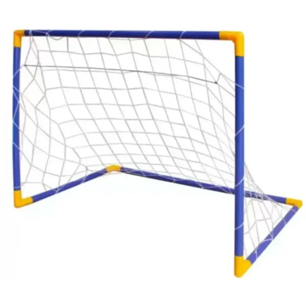 Fußballtor-Set mit Netz, Ball und Pumpe Bild 2