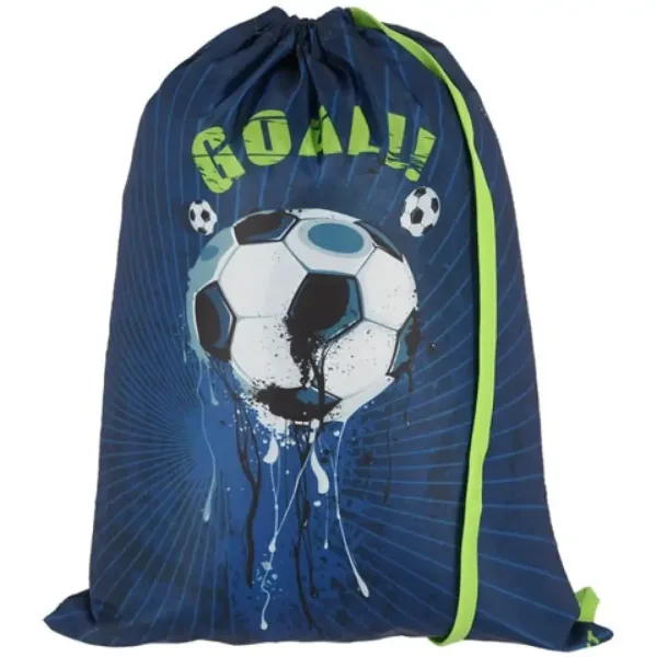 Football goal ergonomischer Schulrucksack mit Federmäppchen, 4-teiliges Set Bild 5