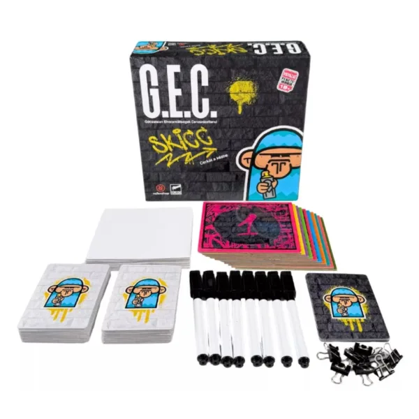 G.E.C. Skizzen-Brettspiel Bild 2