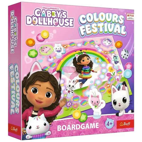 Gabis Puppenhaus: Colors Festival Brettspiel - Trefl Bild 1