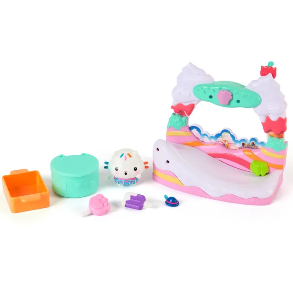 Gabis Puppenhaus: Kino – Süti-Kätzchen Süßigkeiten-Balkon-Spielset - Spin Master Bild 3
