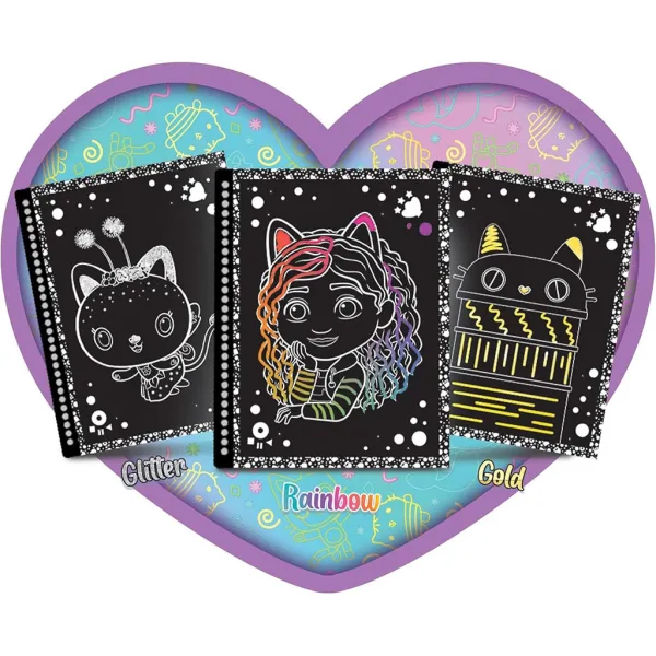 Gabis Puppenhaus Pawtastic Kratzbild Kreativset 44 Seiten - Lisciani Bild 3