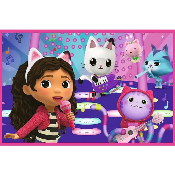 Gabis Puppenhaus Spiel mit Gabi 2x24-teilige Puzzle - Trefl Bild 3