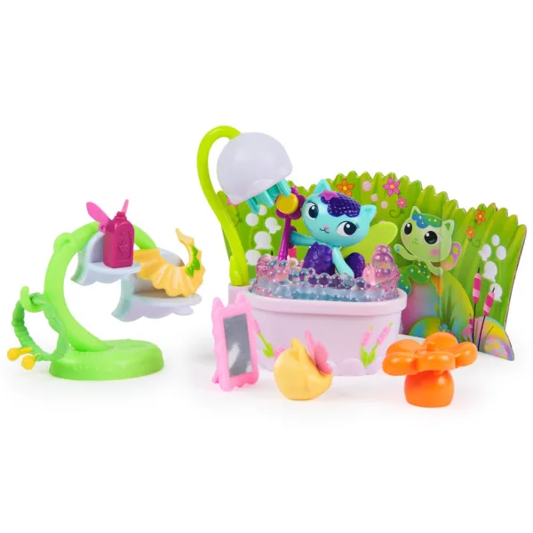 Gabis Puppenhaus: Süßes Meerjungfrauen-Möbel-Spielset mit MerCat-Figur - Spin Master Bild 2