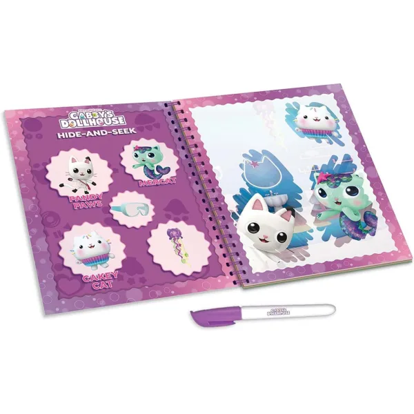 Gabys Puppenhaus Meow-Mazing Wasser-Malbuch – Lisciani Bild 2