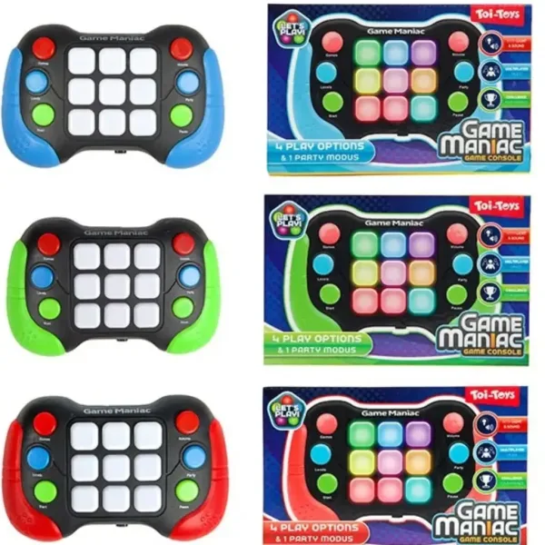 Game Maniac: 4-in-1 elektronische Spielkonsole Bild 2