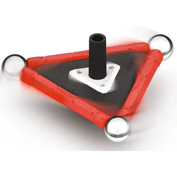 Geomag E-Motion Spinner magnetisches Konstruktionsspielzeug 9-teiliges Set Bild 4