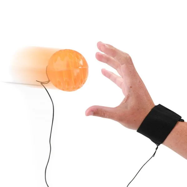 Geschicklichkeitsspiel mit leuchtendem Ball, der am Handgelenk befestigt werden kann, in verschiedenen Farben, 1 Stück Bild 3