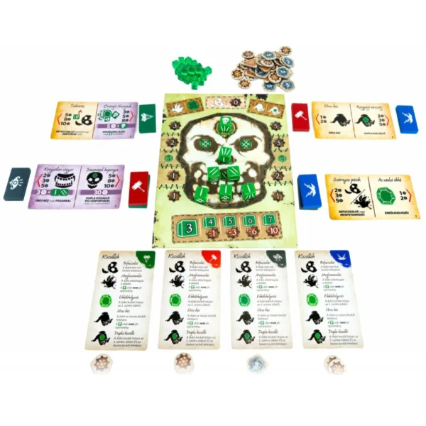 Gesellschaftsspiel "Smaragdschädel" Bild 3