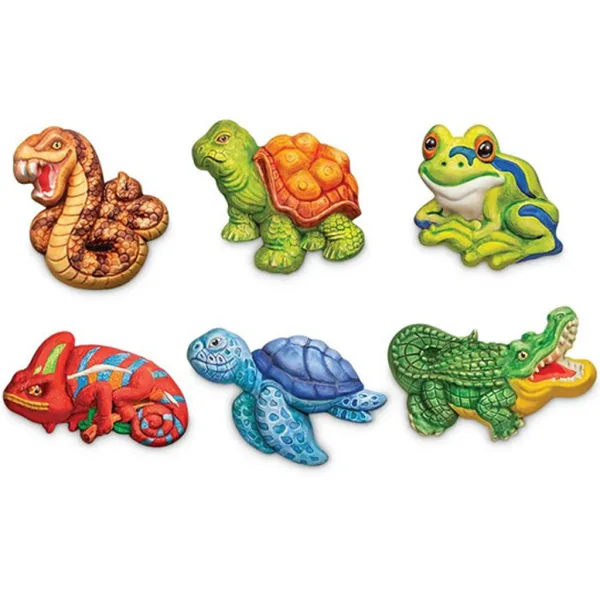 Gipsabguss – Reptilien und Amphibien Bild 2