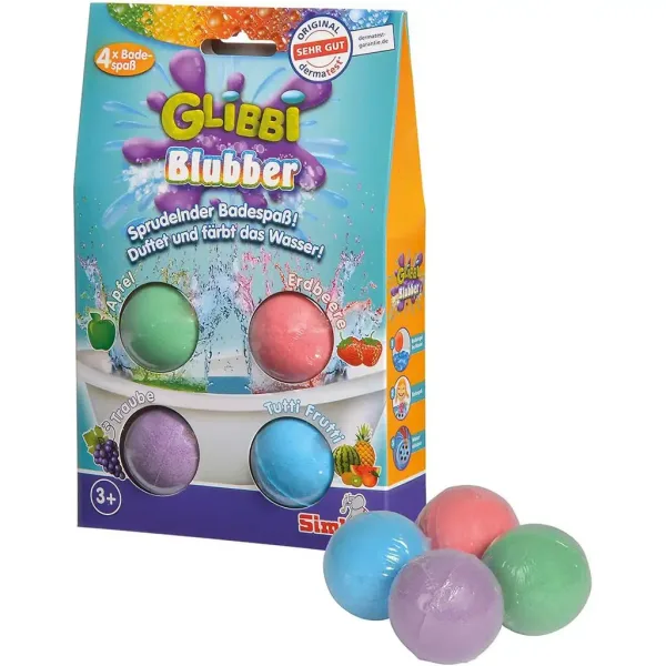 Glibbi Bluber 4er-Badebombe - Simba Toys Bild 2