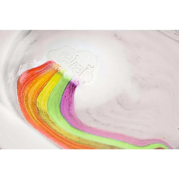 Glibbi Boom: wolkenförmige Badebombe mit Regenbogenfarben - Simba toys Bild 3